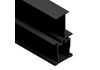 PVE Einlegeprofil MSP-PR-ICB 30 schwarz RAL 9005, Masse: 3'300x35x70 mm